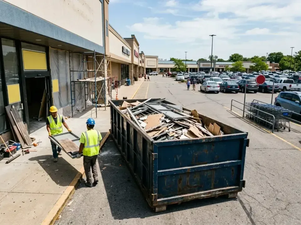 retail-store-renovation-debris-003 — frequently asked questions, Roll-off Dumpster Rentals in Apollo Beach, FL